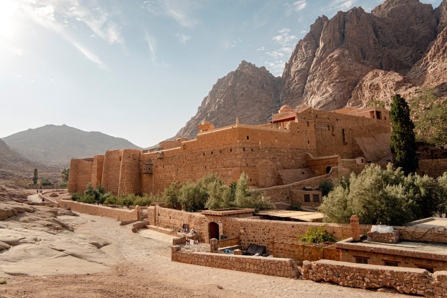 Moses mountain+st Catherine monastery